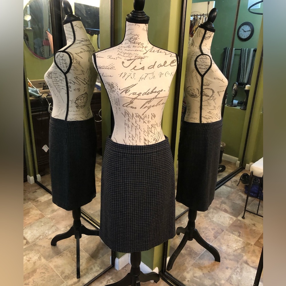 J Crew wool pencil skirt